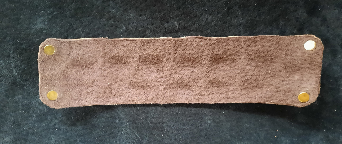 Armband – im Krokodil-Look